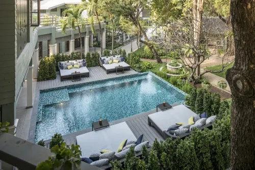 The Raweekanlaya Bangkok Wellness Cuisine Resort - プライペートプール