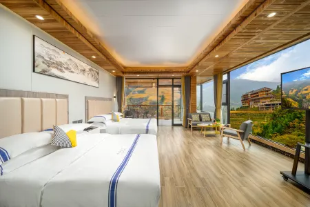Longji Terraces Yuyang Galaxy Panorama Inn Отели рядом с достопримечательностью «Ping'an Zhuang Terraces»
