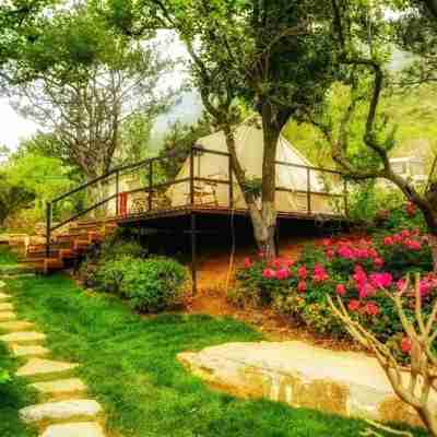 Empty Valley Garden Star Tent Camp Rooms