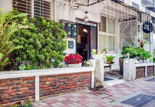 타이난 시립 미술관 야경