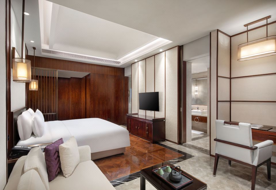 푸 롱 게 호텔의 깔끔한 로비