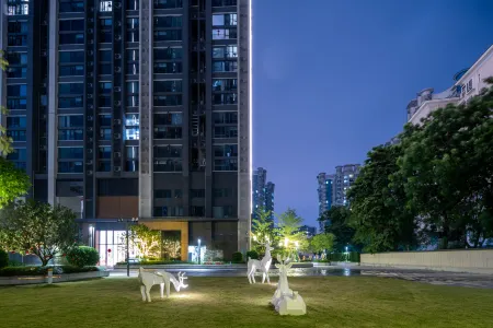 Park Shijia boutique apartment (Guangzhou Yangang Metro Station Store) Отели рядом с достопримечательностью «Shangyong Fruit Tree Park»