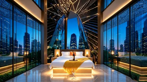 Duoya Smart Choice Hotel (Guangzhou Baiyun Liupianshan) - con vista montagne