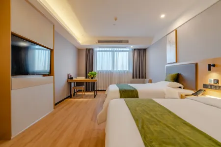 GreenTree Inn (Suzhou Express Bus Station Hengda Mingdu Store) Отели рядом с достопримечательностью «Suzhou Yongqiao Sanba Passenger Transport Terminal»