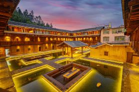 Yongding Earth Building Duilu · Shengheng Building World Heritage Home Stay