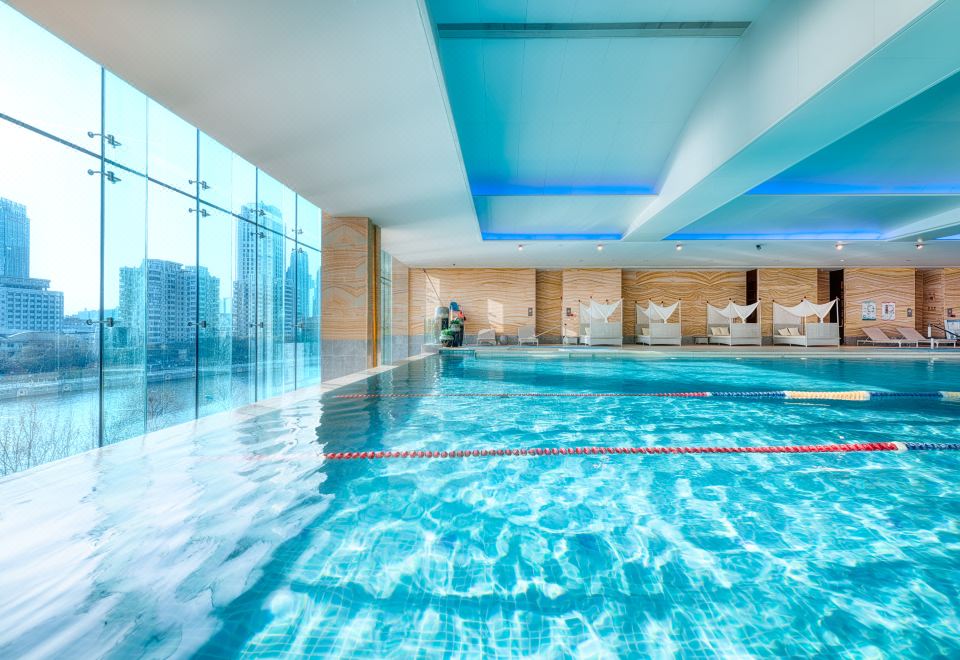 샹그릴라 톈진 객실 뷰