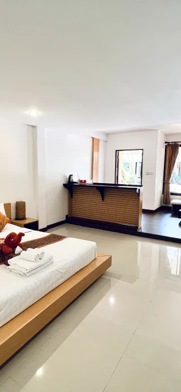 ห้องแกรนด์ดีลักซ์พร้อมวิวสระน้ำ(เตียงคิงไซส์)