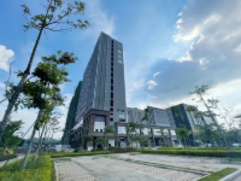 泊居國際公寓酒店（萬達廣場店） 鄰近台山新寧體育館的酒店