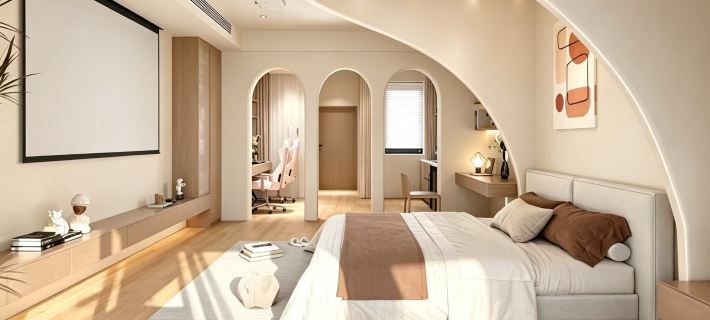 Beibu Gulf No.1 Capricorn E-sports Themed Scenic Apartment Hotels in Beihai