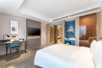 西安滻灞國際港港務大道亞朵酒店 鄰近中西部陸港金融小鎮的酒店