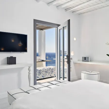 Katikies Mykonos - The Leading Hotels Of The World Отели рядом с достопримечательностью «Пляж Капари»