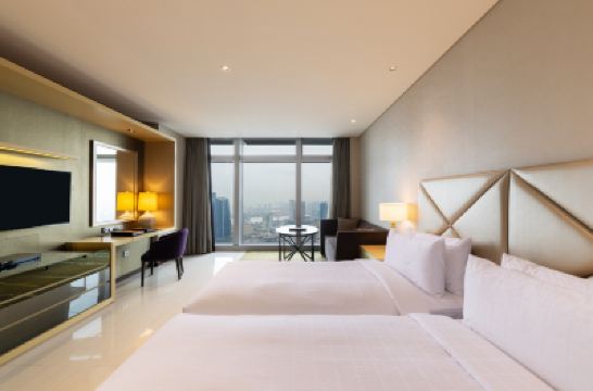 デラックスツインスタジオ 調理可能 オークウッドプレミア仁川の写真