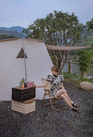 Muse·Starry Sky Pool Parent-child Camping Suxi Holiday Villa Отели рядом с достопримечательностью «Longwang Mountain Top»