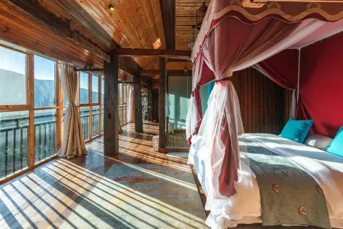Fuxingji Pu'er Tea Guesthouse - بار