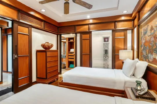 バンヤンツリープーケットの客室の様子