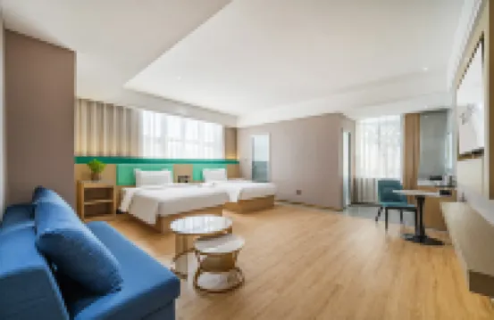 โรงแรมนานาชาติฟูจิ (ศูนย์นิทรรศการนานาชาติหวานด้า พลาซ่า คัชการ์) โรงแรมใกล้สถานีรถไฟกาสซิ