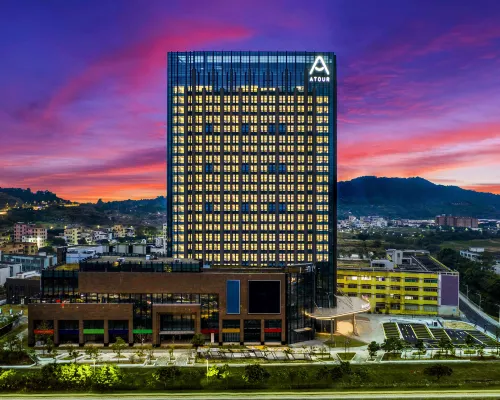 Atour Hotel of Doumen Zhuhai Hotel in zona Tempio Jintai