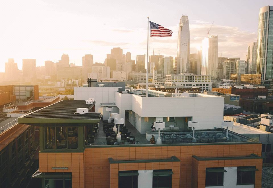 호텔 비아 야경