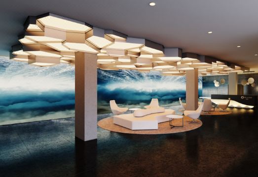 빌바오 현대식 객실 내부