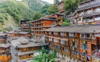 Guanjing Chuanshuo Gaokong Quanjing Dujia Meisu Inn Hotels near Langde Miao Village Scenic Area