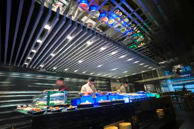 香港港威酒店 Three on Canton 自助餐區