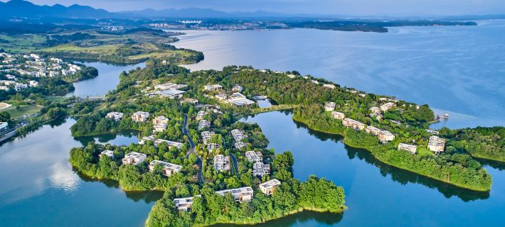 Zhonghai, Narada Resort Xihai, Lushan Hoteles en Wuning
