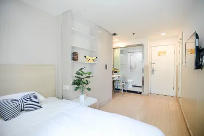 Xi'an diaphragm apartment Hotels near Xi'an University of Art and Science Middle Campus (Southwest to Jiatian International)