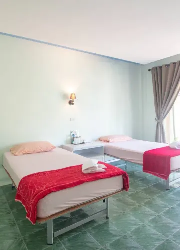 ห้องดีลักซ์ 2 เตียงเดี่ยว