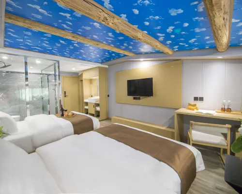 Fusheng Half-Day Xianqingju (Jiuzhaigou Eternal Love Store) Zimmer Photos