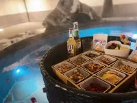 Tangyuan Hot Spring of Fenghuang, mount Taibai - breakfast