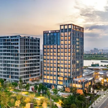 Atour S Hotel Ningbo Binjiang Olympic Sports Center Hotel dekat Jembatan Wangchun