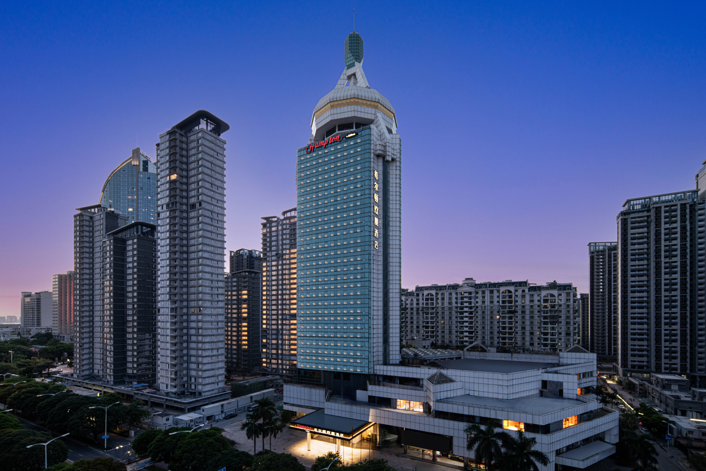 廈門湖濱南路希爾頓歡朋酒店