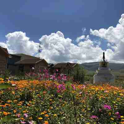 青海湖莫熱塔院酒店 Hotel Exterior
