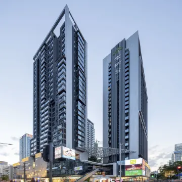 Time ONE International Apartment (Shenzhen Huaqiangbei Branch) Отели рядом с достопримечательностью «Парк Личи»