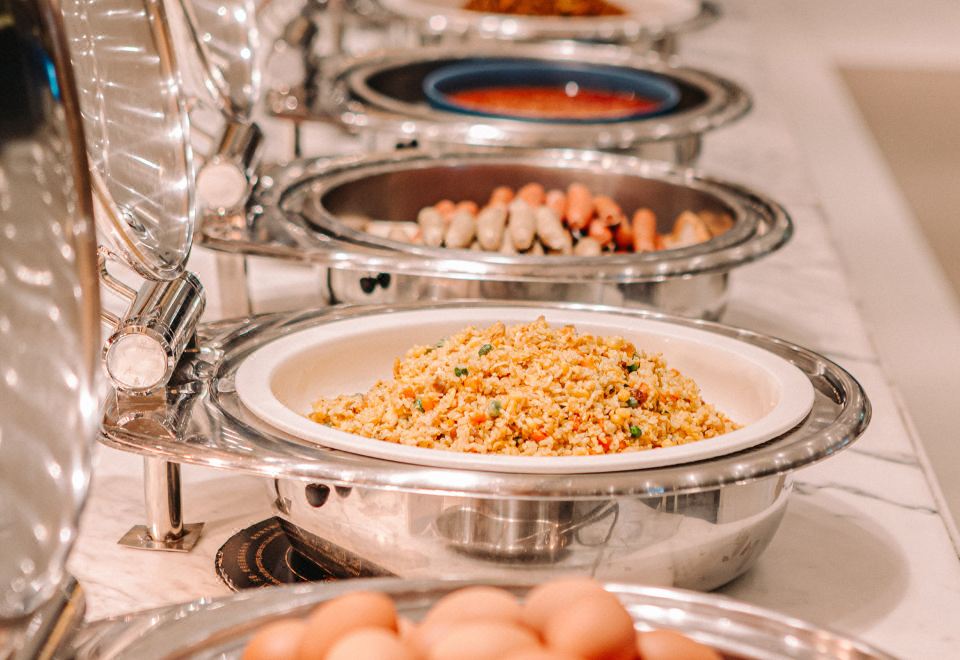 리아! 바이 미니언 청두 리젠 호텔의 조식 뷔페 모습