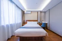 홈인 상하이 바오산 화링 로드 구랑 로드 서브웨이 스테이션 스토어 다화 싱지 공원 주변 호텔