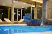 Qinghe Ruijin Private Soup Hot Spring Hotel (Li County Bipenggou Scenic Area Store) - piscina