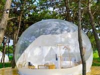 烟台爱往度假养马岛营地 - 网红素色泡泡屋（公共卫浴）