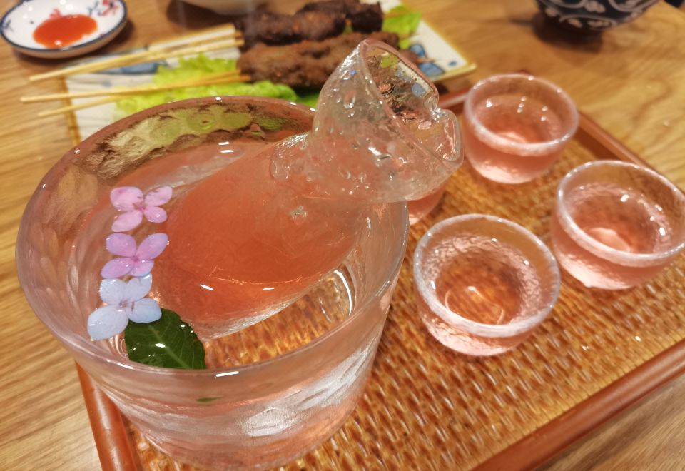 발코니에서 바라본 바다