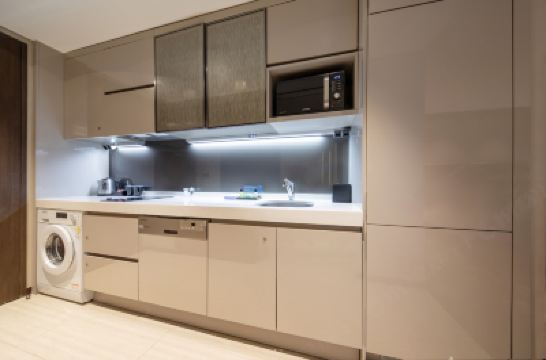 デラックススタジオ(調理可能)(クイーンベッド) オークウッドプレミア仁川の写真