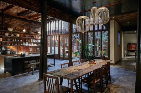 Hangzhou Eight Blessings Inn Отели в г. Тунлу