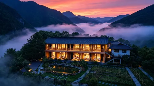 Weixi Wangshan Residence - Parvekkeita