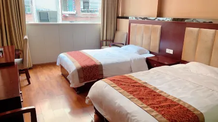 Langqiao Business Hotel Отели в г. Вэйюань