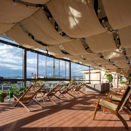 Starry Sea Poetic Retreat  .  Smart AV& Oxygen-Enriched Landscape View Inn