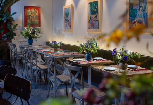 페킹 야드 호스텔 안뜰