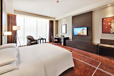 ハイアットデラックスルーム ハイアット リージェンシー マニラ シティ オブ ドリームズの写真