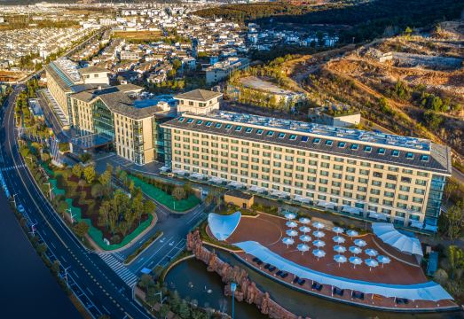 리장 징시 힐튼 호텔 전경 또는 로비