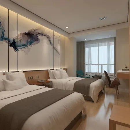 Hanggin Rear Banner Zichen Hotel Отели в г. Ханцзиньхоуци