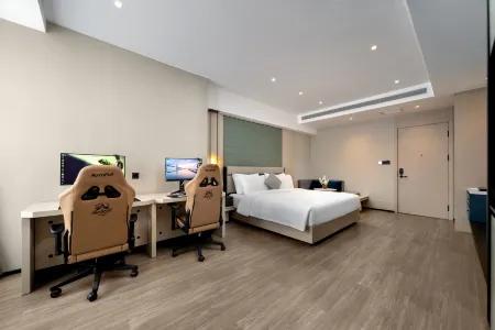 Harbin Shuangcheng Perfect Park Hyatt Sue Gaming Apartment Отели рядом с достопримечательностью «The Open University of Harbin Shuangcheng Branch»