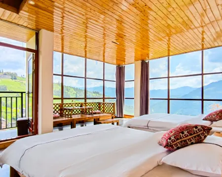 龍脊梯田遠近之間民宿（平安寨） 竜勝のホテル